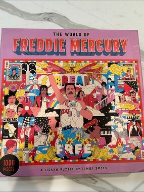 The World of Freddie Mercury 1000-Piece Puzzle